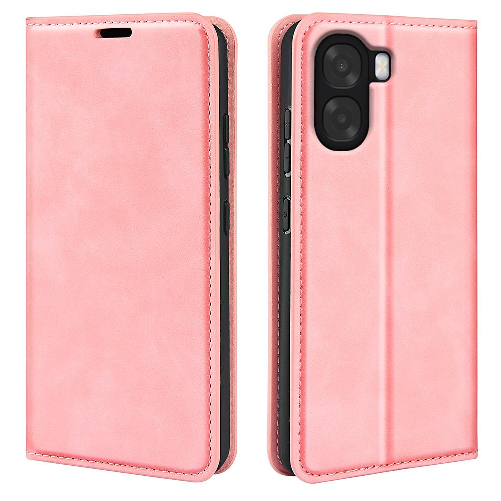 For Oppo A6x 4G/A6x 5G Case Skin Touch Leather Wallet Phone Cover