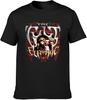 Men's Round Neck T-Shirt The Cult Electric 1987 Album Cover Do Not Bleach Black