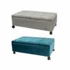 DKD Home Decor-DKD Home Decor Bench 70 X 39.5 X 24.5 Cm Gray Green Poplar (2 Units)