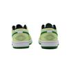 Jordan Air Jordan 1 Abrasion Resistant Low top Vintage Basketball Shoes Unisex Green 553558-152(Team500-aj)