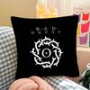 1Pc Bad Omen Cartoon Character Pillow Case Fashion Square Pillowcase Bedroom Sofa Room Ins Decoration Leisure