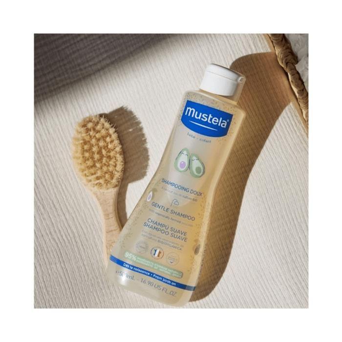 Mustela Bébé shampooing doux avocat bio 500ml