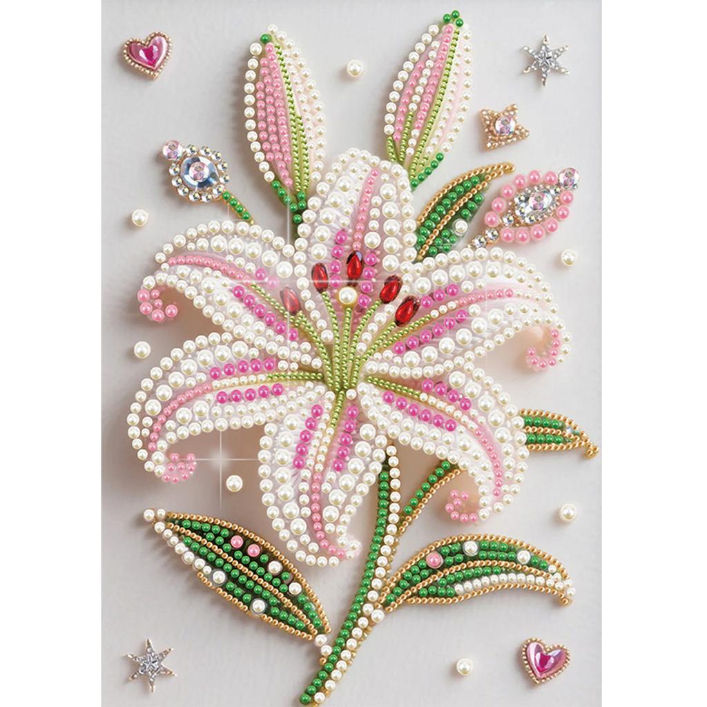 Animal Special Shaped DIY Partial Drill Pearl Gem Diamond Art Painting Kit Gift Art Craft Pearl Diamond Painting 11.81x15.75in