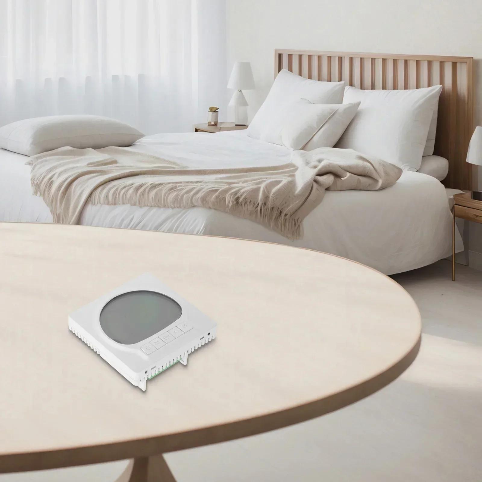 Для контроля температуры 86*86 мм Цифровой термостат Прибор для измерения температуры ЖК-дисплей Дизайн с защитой от помех China Mainland