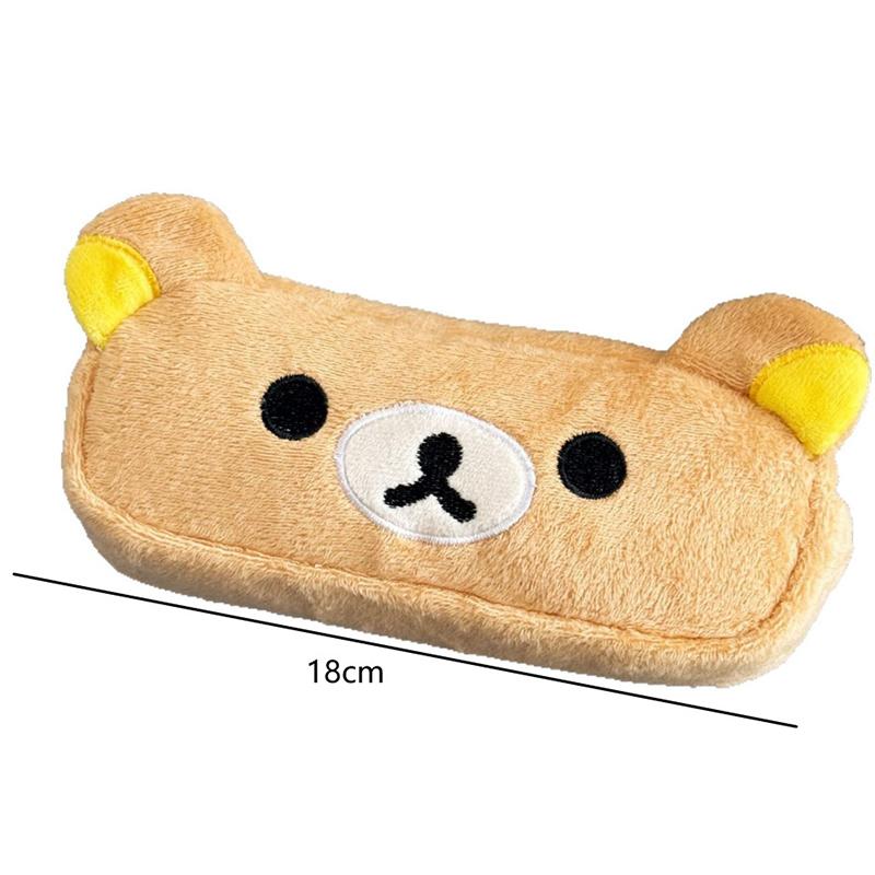 

New Cartoon Bear Pencil Pouch Organizer Pen Bag Kawaii Pencil Cases For Kids Girls chool Stationeries Gifts Ins Hot