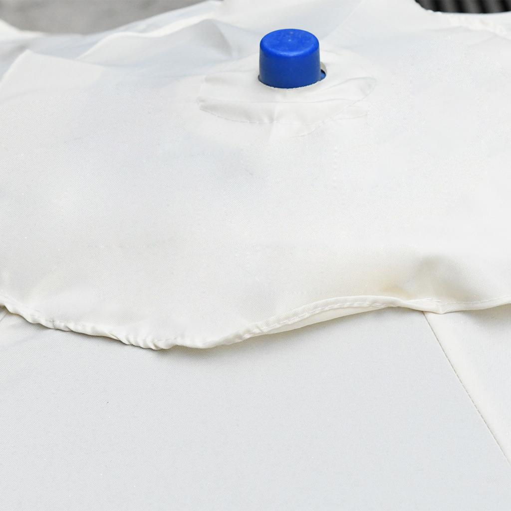 Terrassenschirm Ersatzdach für 8 Streben Marktschirm Ersatzbezug Einfach zu installieren