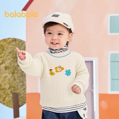Balabala Baby Boy's Cartoon Knit Sweater