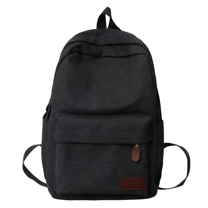 New Backpack Commuter Backpack Men's Canvas Bag Large Computer Bag Large Capacity Rucksack Travel Bag School Bag