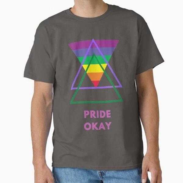 Rainbow Pride Design Classic Tshirt Made In Usaaus Tshirt S2xl S