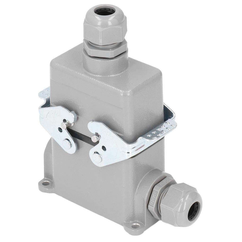 Heavy Duty Connector Rectangular Cast Aluminum Alloy Connector with Industrial Plugs 16A 500V