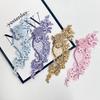 Fabric Dress Accessories Crystal Beads Sewing Decals Fashion Embroidery Decals  Clothing Decoration