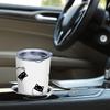 591ml Car Tumbler Cup Black Cat Element Straw Cup Portable Tumbler Coffee Tumbler Tumbler With Lid 20oz Car Straw Cup