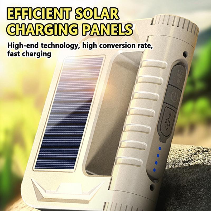 Outdoor Led Solar Camping Light 2200Mah Portable Tent Lantern Emergency Waterproof Hanging Lights Lighting Long Battery Life