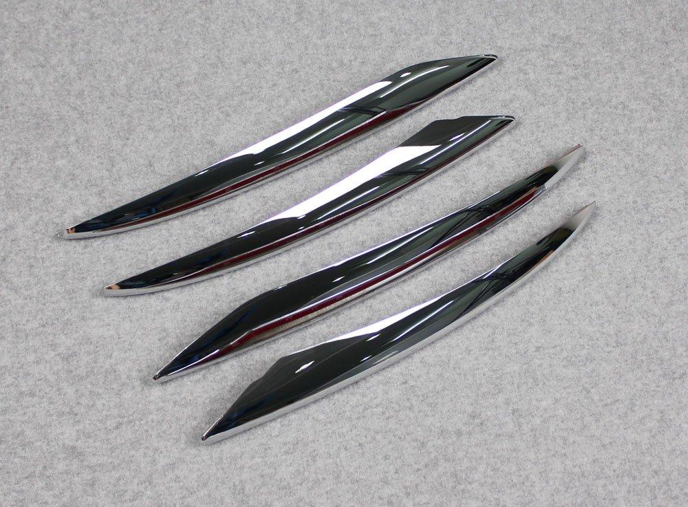 RUIQ W213 Exterior Front Grille and Fog Lamp Garnish Bezel Covers Aftermarket Parts Mercedes-Benz E-Class (5th Generation) -