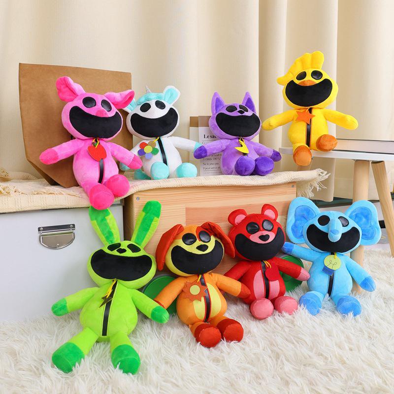 Smiling Poppy Playtime Plush Doll