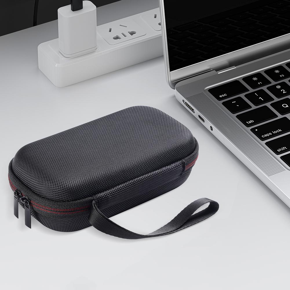 EVA Travel Storage Bag Anti-scratch Travel Protective Case with Mesh Bag Travel Carrying Bag for RG40XX H Handheld Game Console