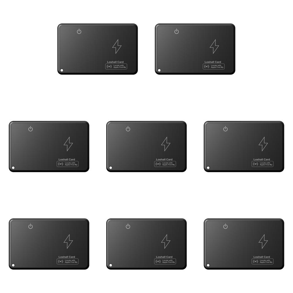 Wireless Charging Tracking Location Wallet Tracker Card Waterproof GPS Locator Work with Apple Find My App Bluetooth Tracker New