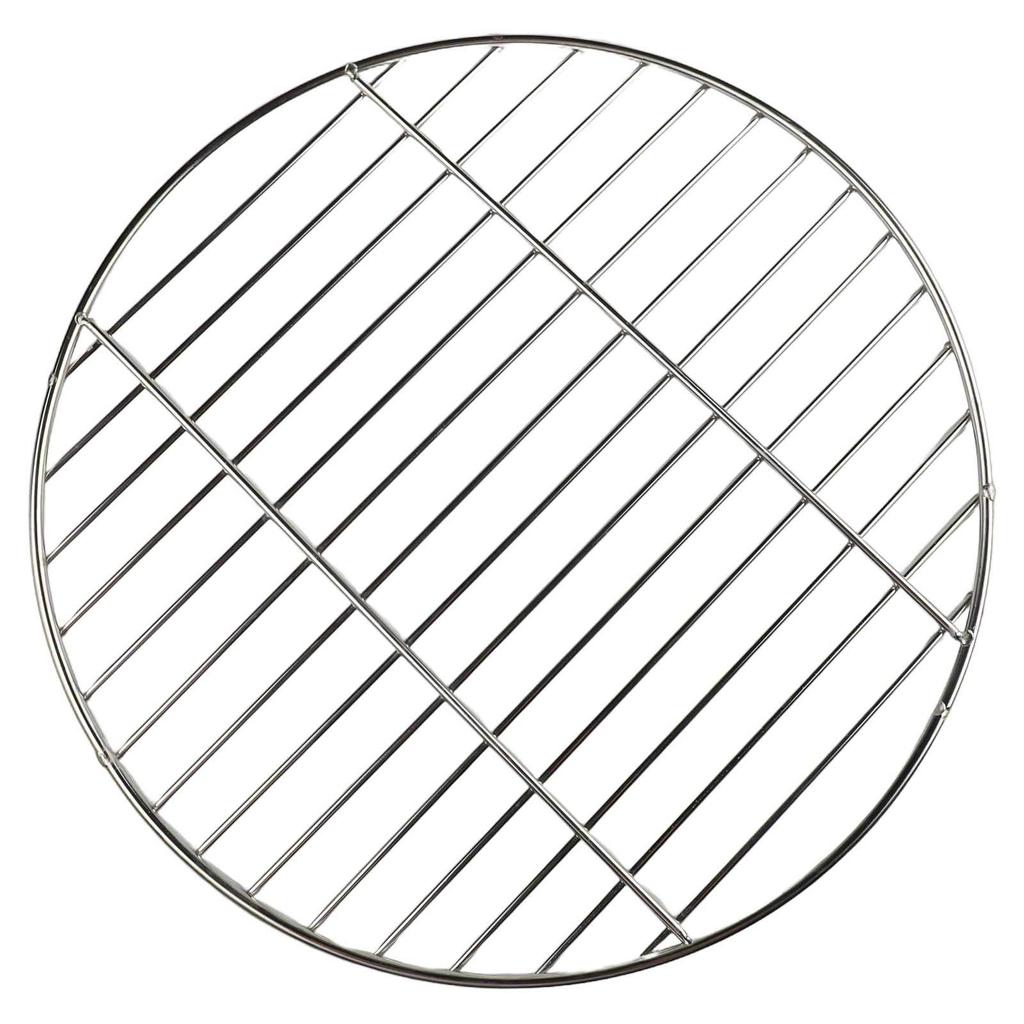 Round Stainless Steel Barbecue Grill Net for Outdoor Cooking 30cm 35cm 40cm
