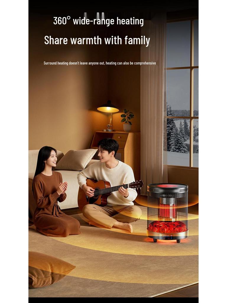 Linbian Multifunctional Electric Fireplace & Tea Warmer