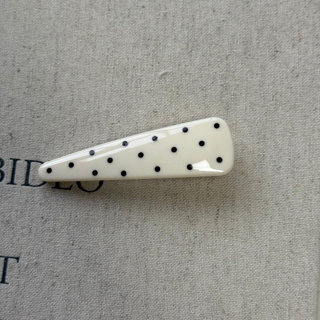 2 Stück Punkte Haarklammern Süße Mädchen Niedliche Schleife Haarspangen Acryl Nahtlose Haarspangen Haargriffe Damen Mode Haaraccessoires Kopfbedeckung