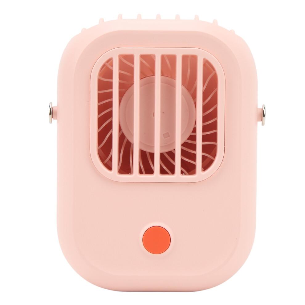 Tragbarer Nackenventilator mit verstellbarem Lanyard, Mini leiser Hand-USB-wiederaufladbarer persönlicher faltbarer Ventilator für Büro, Reisen, Outdoor - 3 Geschwindigkeitsstufen Niedrig