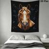 3D Animal Wall Tapestry Aesthetic Wall Hanging Printed Fabric Blanket Decorative Tapestries for Bedroom Living Room Home Decor