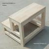 Compact Folding Solid Wood Step Stool & Ladder for Home Use