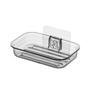 LISM Wall-Mounted Draining Soap Dish (3-Pack)