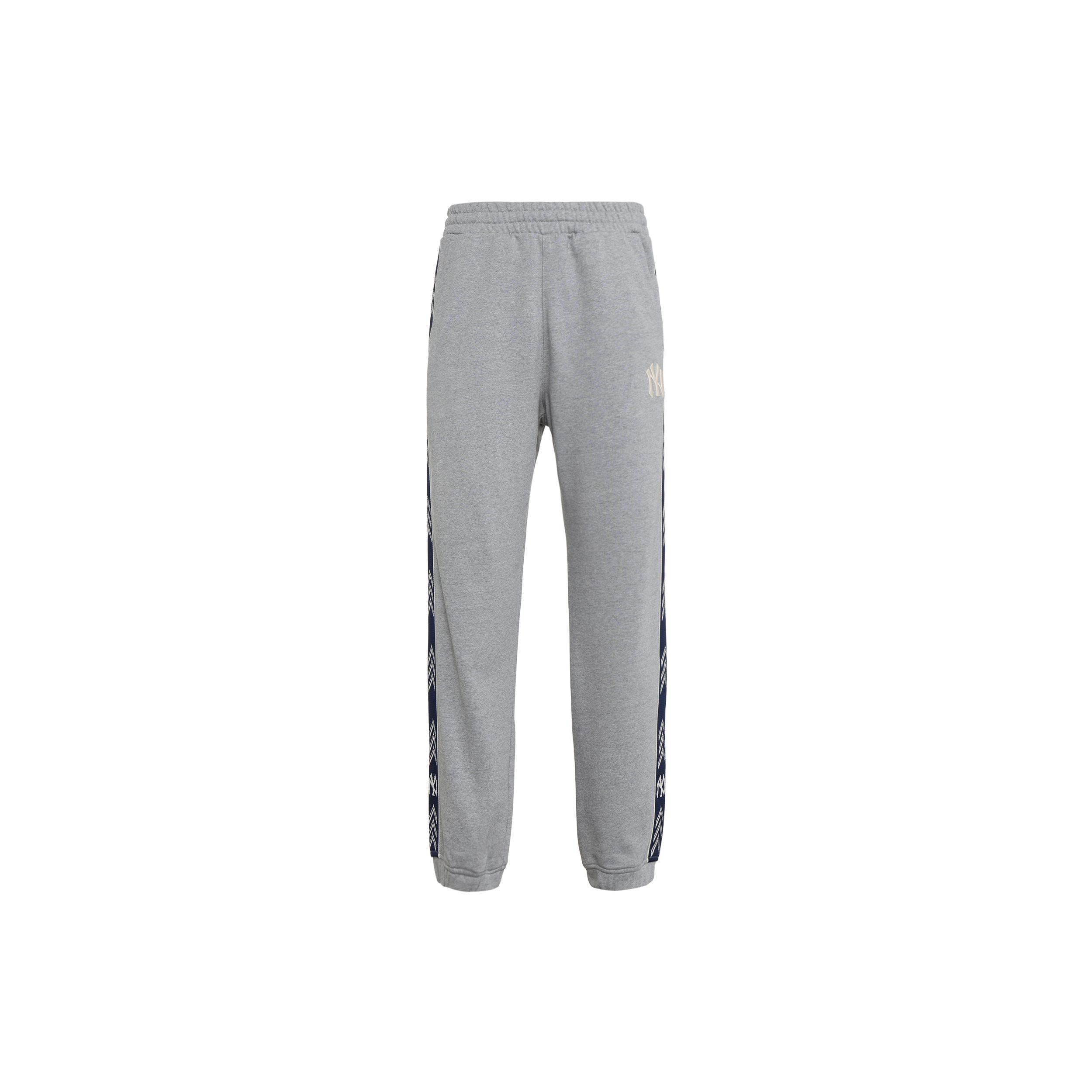 MLB Knitted Sweatpants Unisex Gray 3ATPS0114-50MGS XL