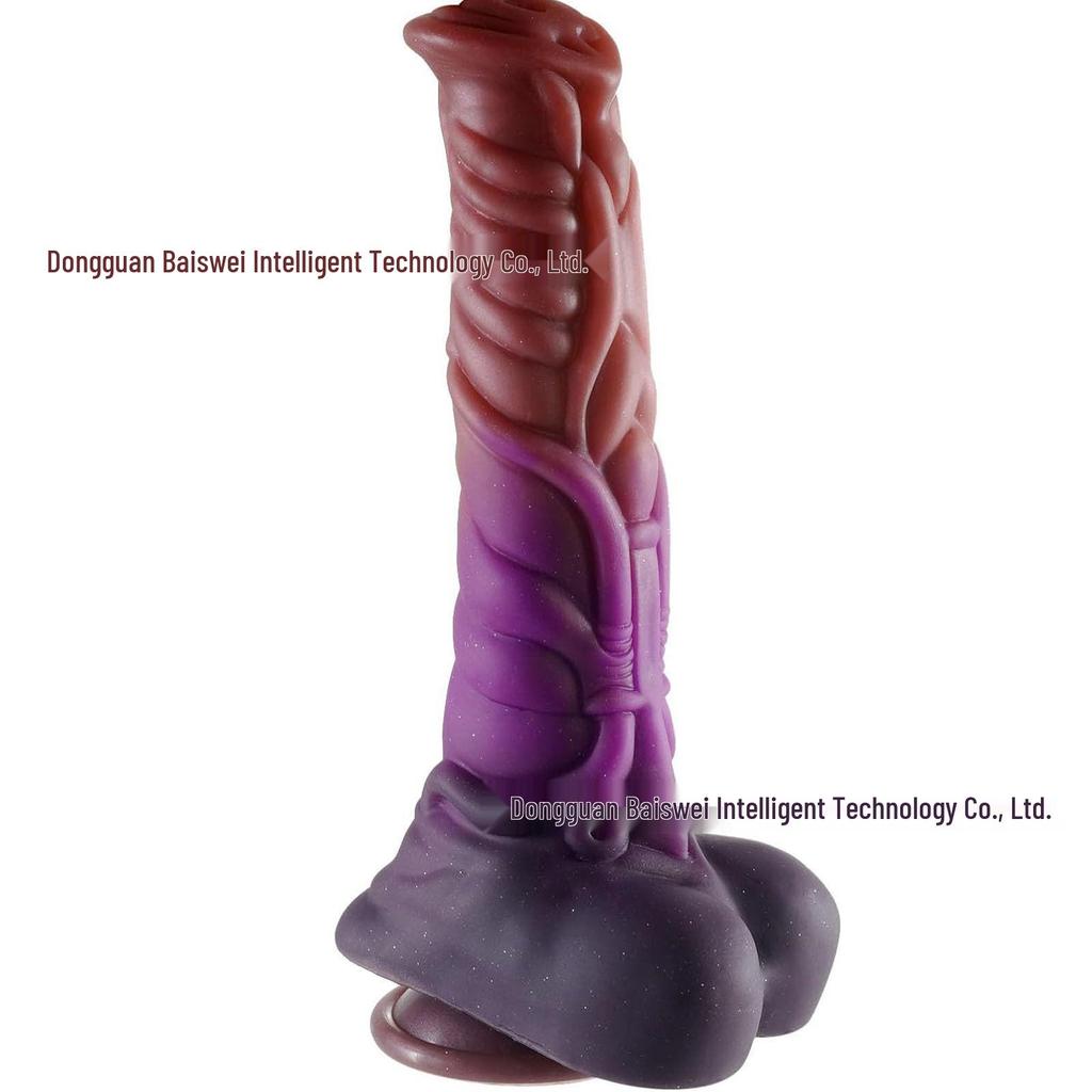 Soft Silicone Horse Penis Anal Plug Masturbator Sex Toy