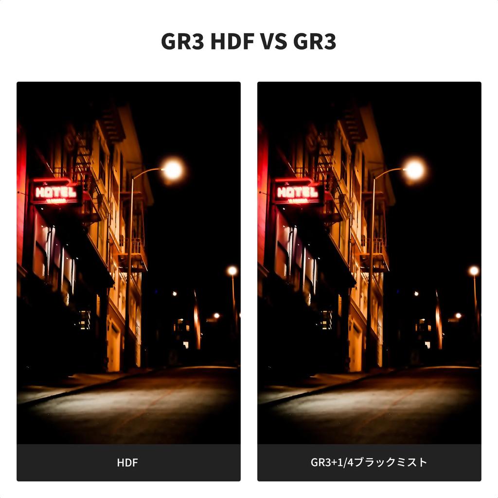 Concept UV Filter Adapter Ring Black Mist Filter Filter Set Compatible with Ricoh GR II GR III GR IIIx GR IIIx HDF Protective Filter Soft Effect Soft