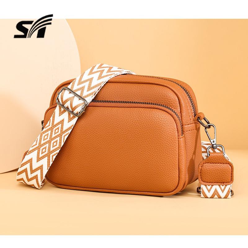 Neue trendige Taschen, hochwertige Damentaschen, schlichte und atmosphärische Schulter-Umhängetaschen, vielseitige kleine Retro-Quadrat-Taschen