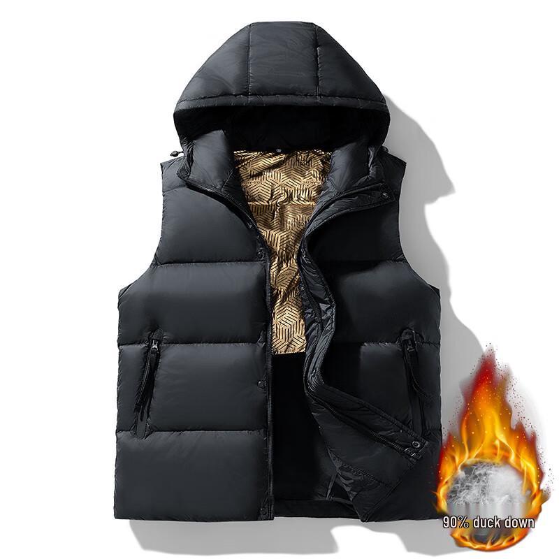 

COVER GAL Warm Hooded Duck Down Vest LH-3602 XL