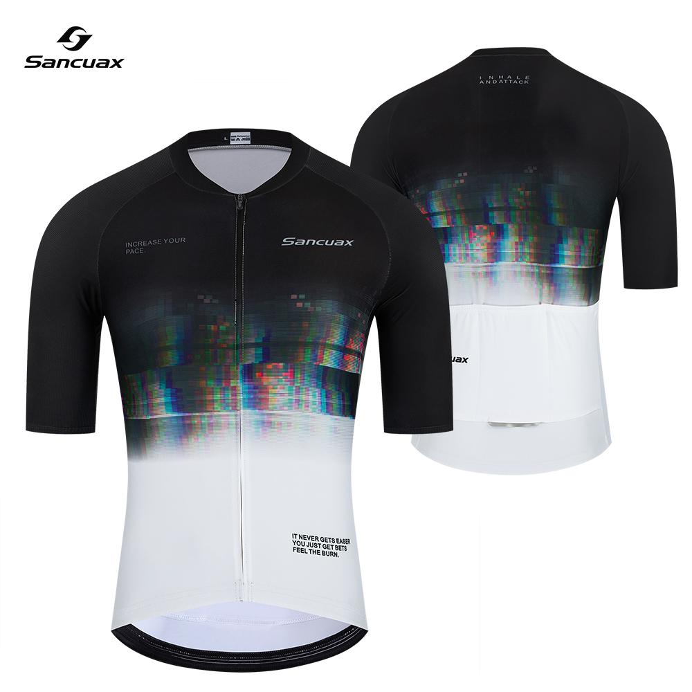 

2026 New Men Cycling Jersey Set Short Sleeves Road Bike Clothing Breathable Lightweight High Elastic Cycling Jersey Set 3XL