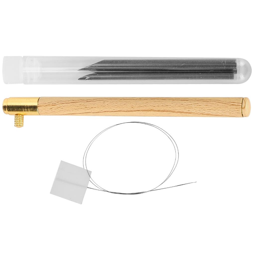 Crochet Set Wooden Handle French Embroidery Beaded Sequins Handmade Hook Needle Sewing Tools