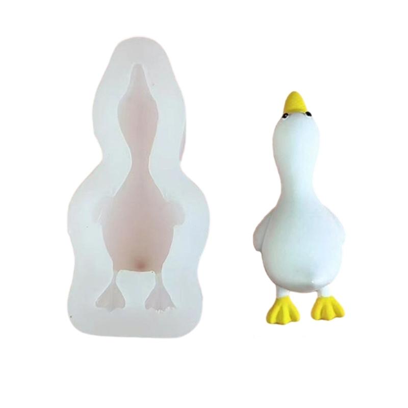 3D Duck Candle Crafting Mold Silicone Mould for Unique Handmade Crafts Epoxy Resin Wedding Decoration Making Mold