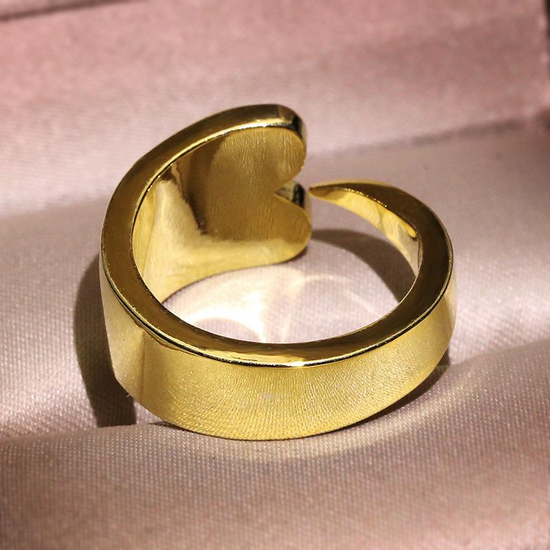 Resizable Size Silver Fingers Thumb Ring Opening Unisex Jewelry Top Quality Unique Smooth Geometric Ring