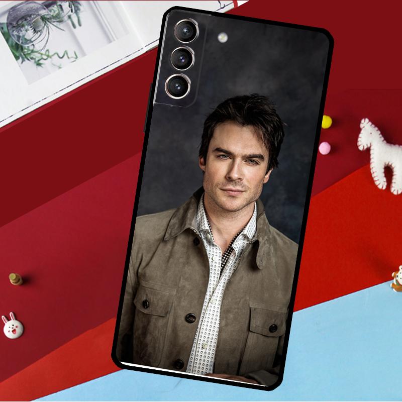 Damon Salvatore Vampire Diaries Funda For Samsung Galaxy S26 S25 S23 S22 S20 S24 Ultra S9 S10 Plus S21 FE S25 FE Phone Case