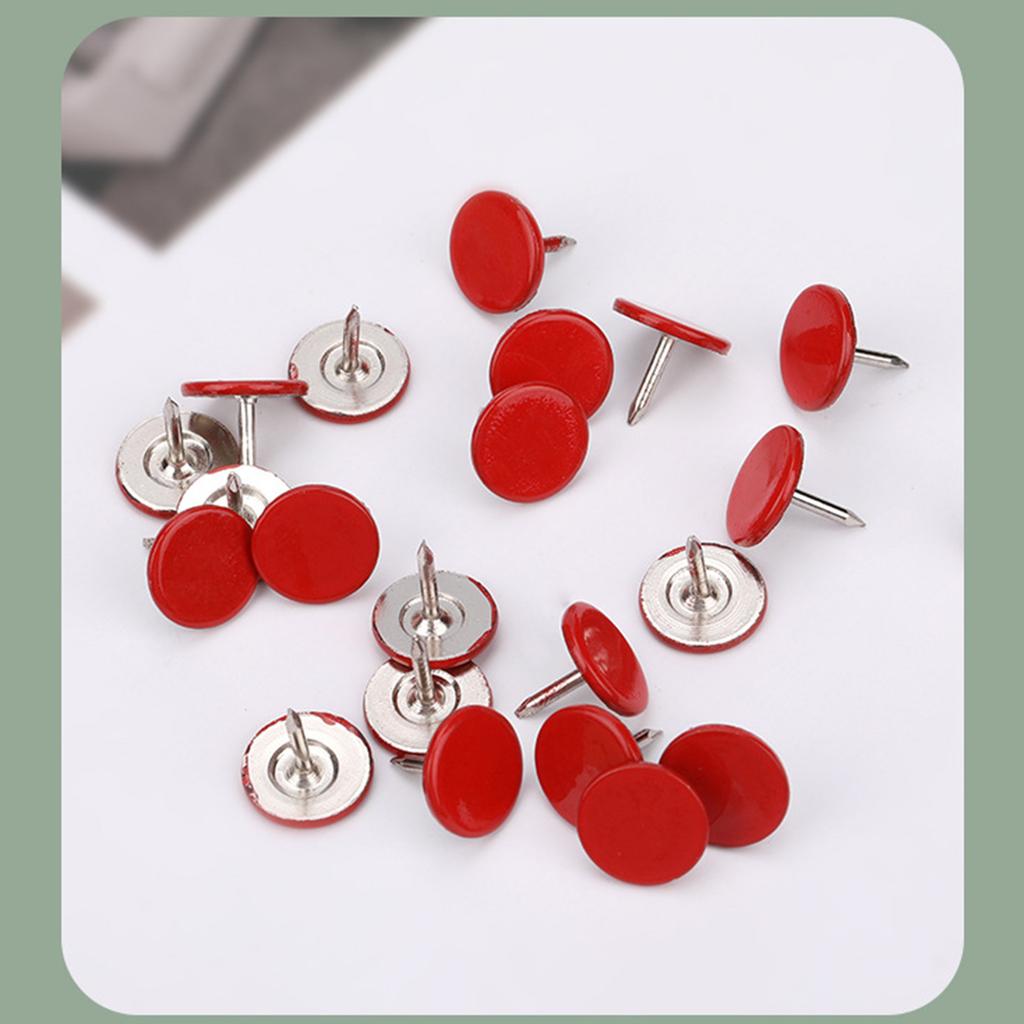 20-380Pcs Decorative Pushpins Heart Pushpins Flat Push Pins Beads Head Map Pins Bulletin Board Tacks for Corkboard