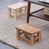 Solid Pine Rectangular Multi-purpose Stool