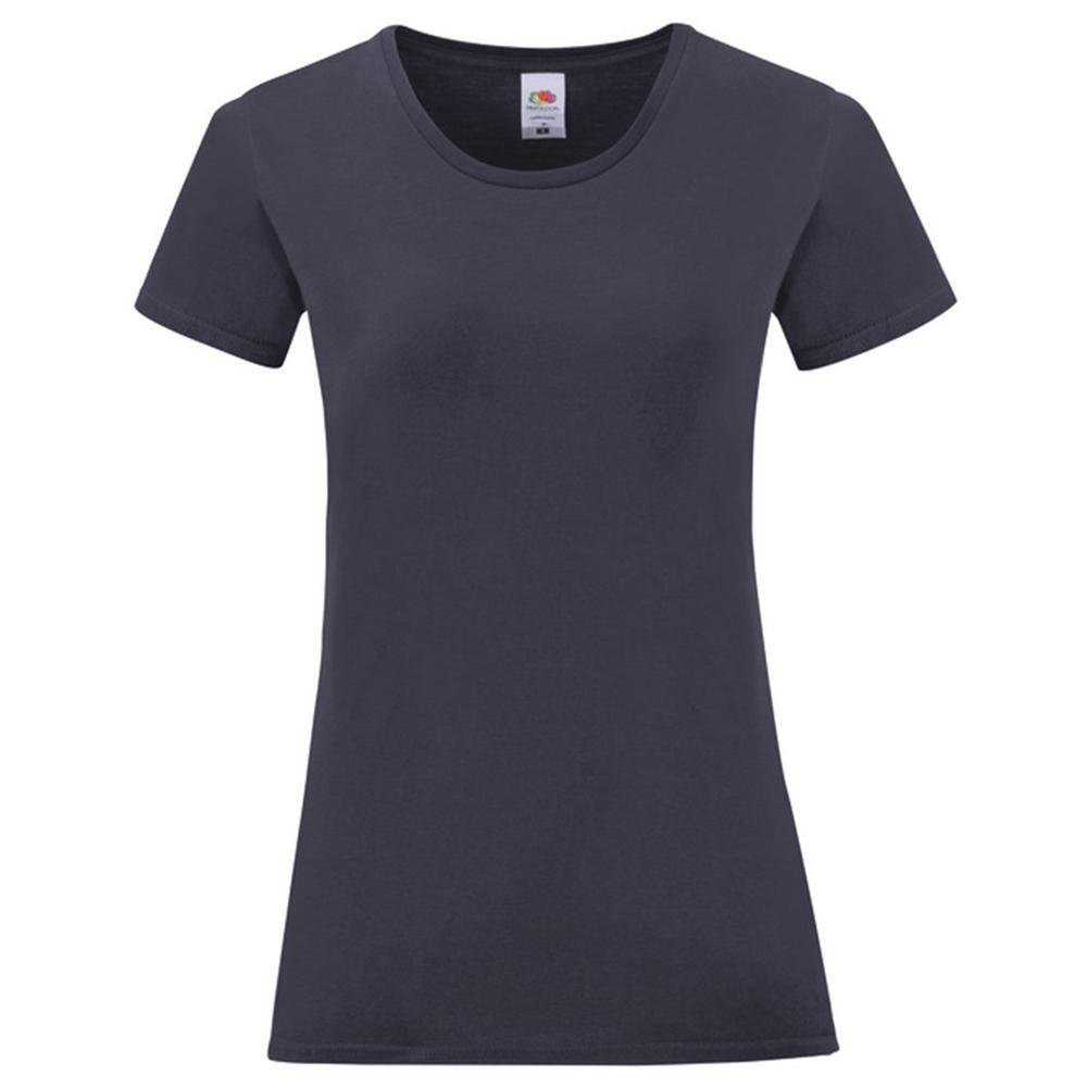 Fruit of the Loom Womens/Ladies Iconic Combed Cotton T-Shirt