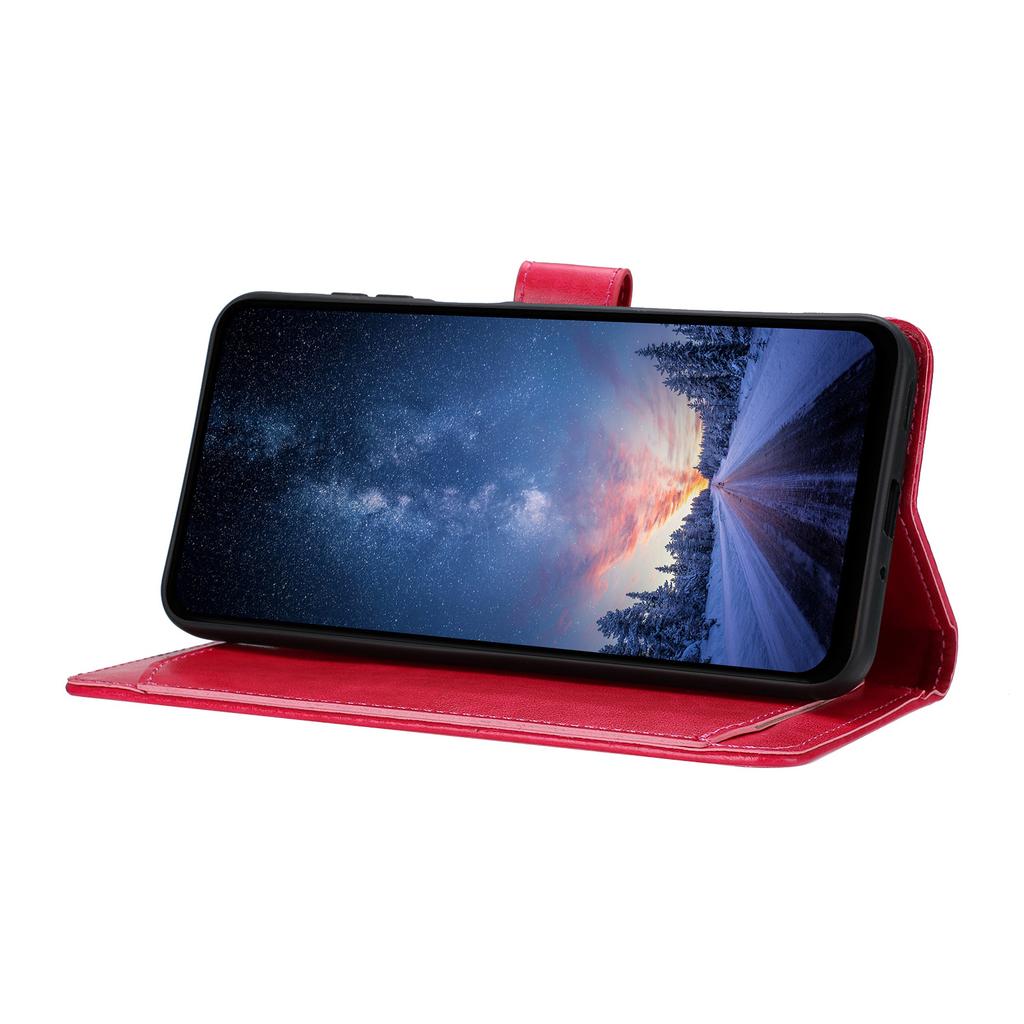 For iPhone 17 Pro Max Wallet Phone Case Stand PU Leather Folio Flip Cover with 8 Card Slot