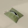 Veda Romantic Pouch_Tweed_Green