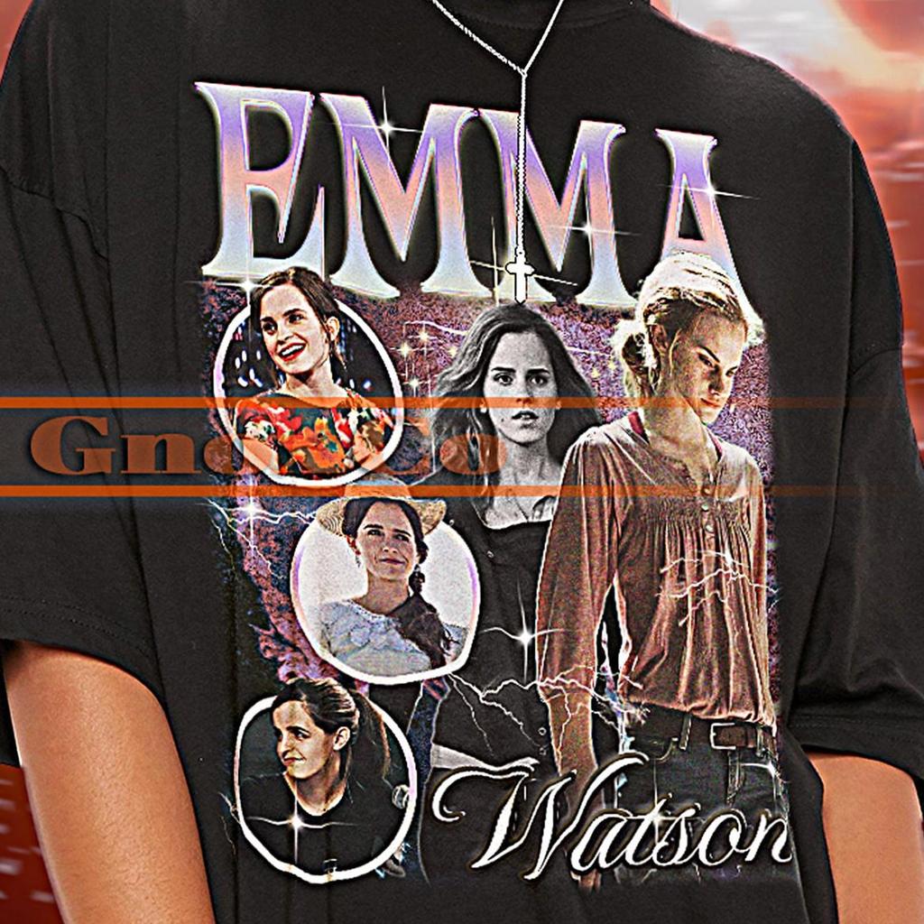 EMMA WATSON Vintage Shirt, Emma Watson Homage Tshirt, Emma Watson Fan Tees, Emma Watson Retro 90s Sweater, Emma Watson Merch Gift #saf