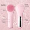Sonic IPX7 Waterproof Facial Cleansing Brush Device Face Skin Care Scrubber Exfoliator Cleaner Vibration Massager Deep Cleansing