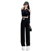 2026 Women's High Waist Loose Fit Straight Leg Suit Pants - Spring/Autumn