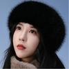 Thick Winter Hat Imitation Fox Fur Wide Headwrap Fashion Elastic Ski Hats  Winter