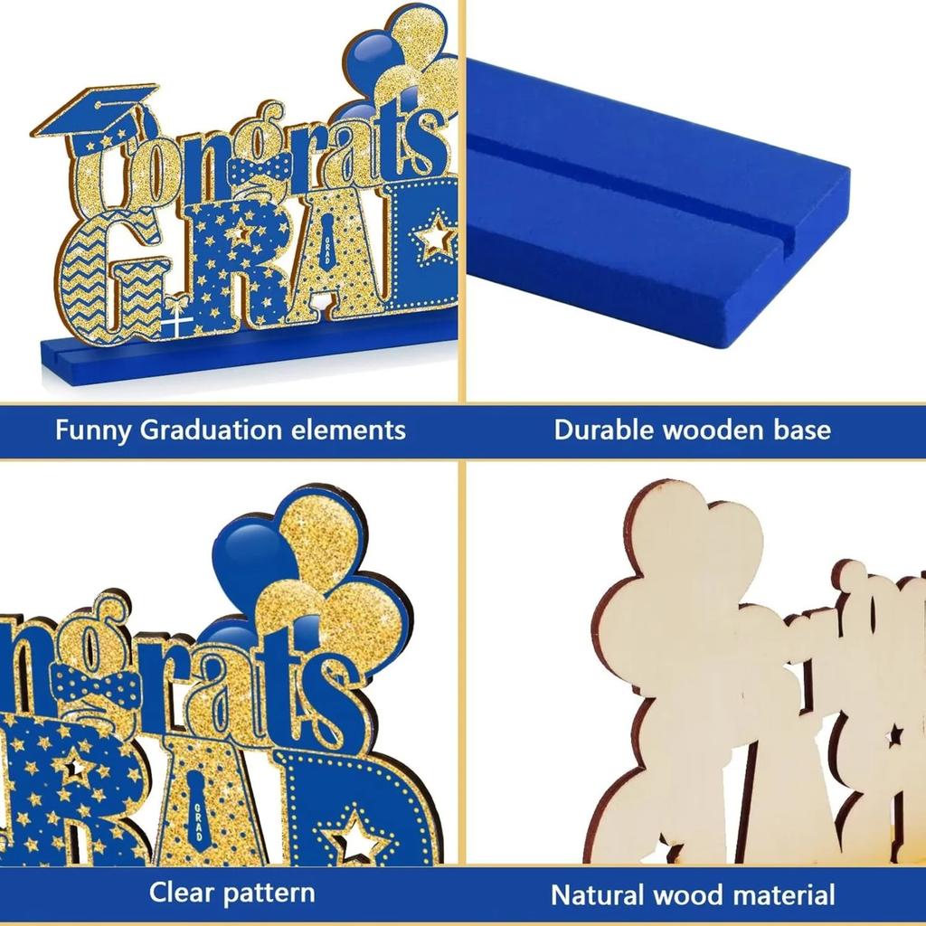 4 Pieces Graduation Party Decorations For High School College Graduation Party Favors
