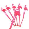 10 Pcs/PACK Flamingo Art Cocktail Swizzle Sticks Drink Stirrer Coffee Muddler Puddler Coffee Scoop