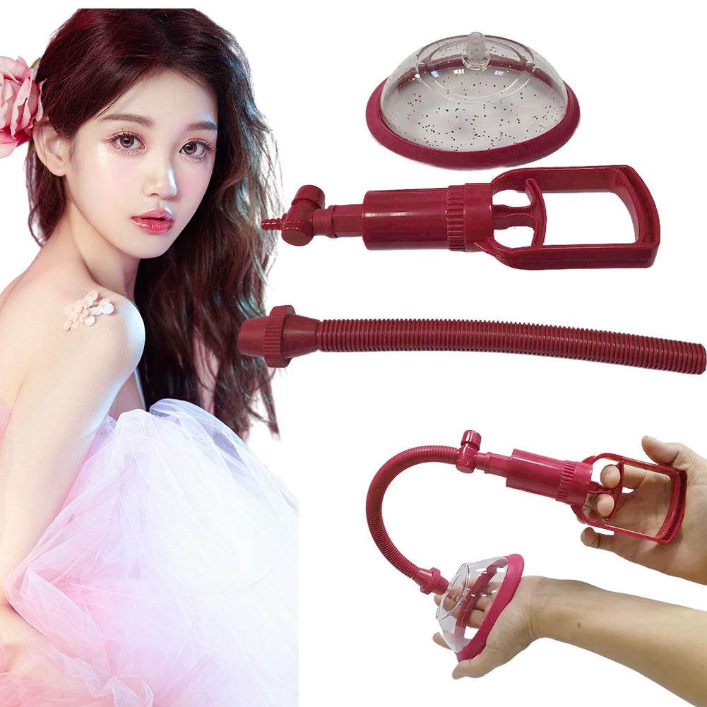 NEW Manual Pussy Pump Vagina Clitoris Sucker Women Breast Massage Nipple Stimulator Enlarge Vacuum Pump Cover Adult Sex Toys